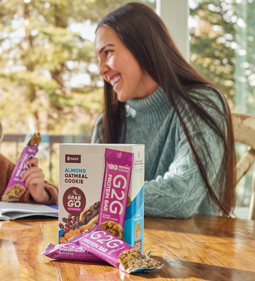 G2G Bar — made with real ingredients for the whole family