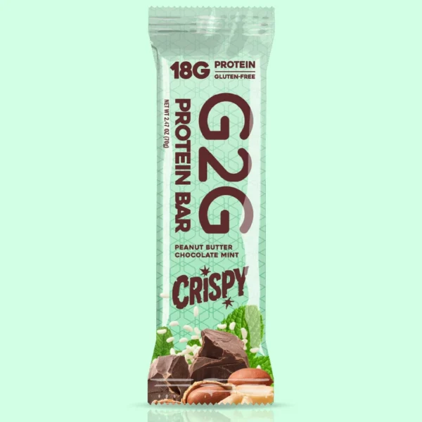 Mint Crispy Peanut Butter Chocolate